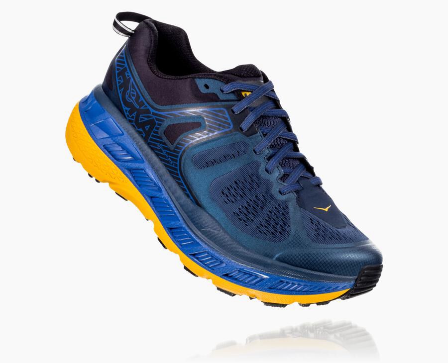 Zapatillas Trail Hoka One One Hombre - Stinson Atr 5 - Azul Marino - PBT730629